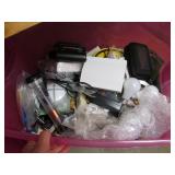 Electronics Tote Lot
