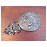 Repousse Hand Mirror - From Denmark