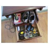 Contents of Drawer, Guitar Tuners, Glasses, More