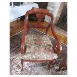 Arm Chair and Pillow Lot