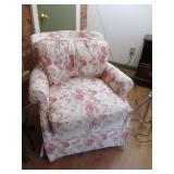 Floral Arm Chair