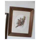 John W Taylor Morning Dove Art Print 17.5 x 14.25