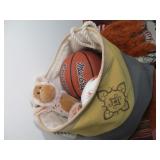 Fabric Tote w/ Balls and Toys