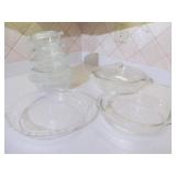 Pyrex Glass Baking Dishes Lot