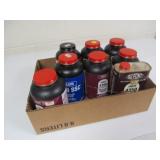 Partial Contents Jars of Gun Powder for Reloading