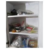 Contents of Cabinet, Fishing Tackle Etc