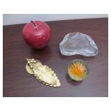 Paperweight Lot Including VA Metalcrafters