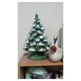 Vintage Ceramic Christmas Tree