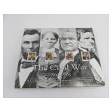 Civil War Commermorative Stamp Set Book