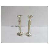 Sterling Silver Weighted Candlesticks