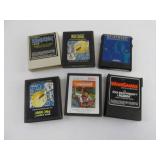 Lot of 6 Vintage Atari Games