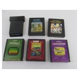 Lot of 6 Vintage Atari Games