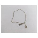 Sterling Silver Charm Bracelet