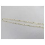 14K Gold and Pearl Necklace