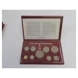 1974 Coins of the Bahamas Silver Set