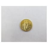2016 $5 Gold Piece Coin
