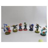 Lot of 7 Amiibo Figures Nintendo
