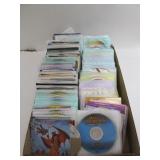 Huge Lot of Mixed CDs and DVDs No Cases