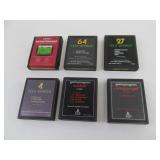 Lot of 6 Vintage Atari Games