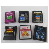 Lot of 6 Vintage Atari Games