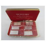 Silver Mint Ingots Nation Set Buillion