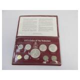 1973 Coins of the Bahamas Silver Set
