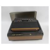Vintage Atari 2600 Console, Games, and Center