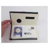 1974 Christmas Sterling Silver Coin / Stamp Set