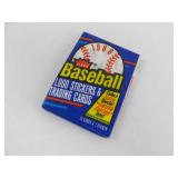 1988 Fleer Baseball Sealed Packs of Cards