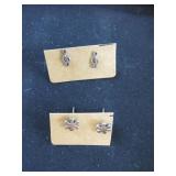 2 Pairs of Sterling Silver Earrings