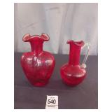 Crackle glass