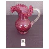 Glass pitcher