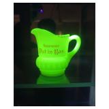 Uranium glass