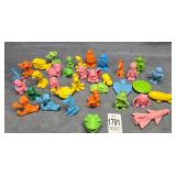 Box lot of Vintage Pencil Erasers