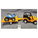 Mini-Tonka 'Sun Buggy' Jeep with Trailer