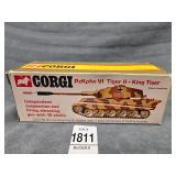 Corgi King Tiger German Heavy Tank with 12 Shells
