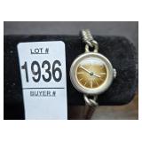 'Neiman Marcus' Sterling Automatic Wristwatch