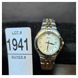 'Seiko' Two-Tone Stainless Steel Wristwatch