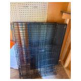Portable dog cage