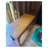 Oak side table