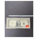 US One Dollar Silver Certificate Series 1935