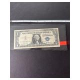 US One Dollar Silver Certificate Series 1957
