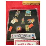 1990 Olympic Lapel Pins