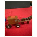 Wooden Horse & Cart, Well Drill Truck, Cadillac