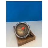 Cowl Light, 4" white, Spade Mount