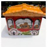 Circus Parade on Bottom Animal Wagon