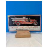 Boyer Fire Apparatus Sign