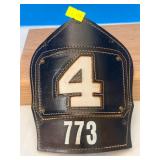 Cairnes & Bros Leather Helmet Shield #4