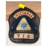 Leather Helmet Shield "Victoria" EMT