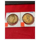Admiral Byrd/George Washington Tokens